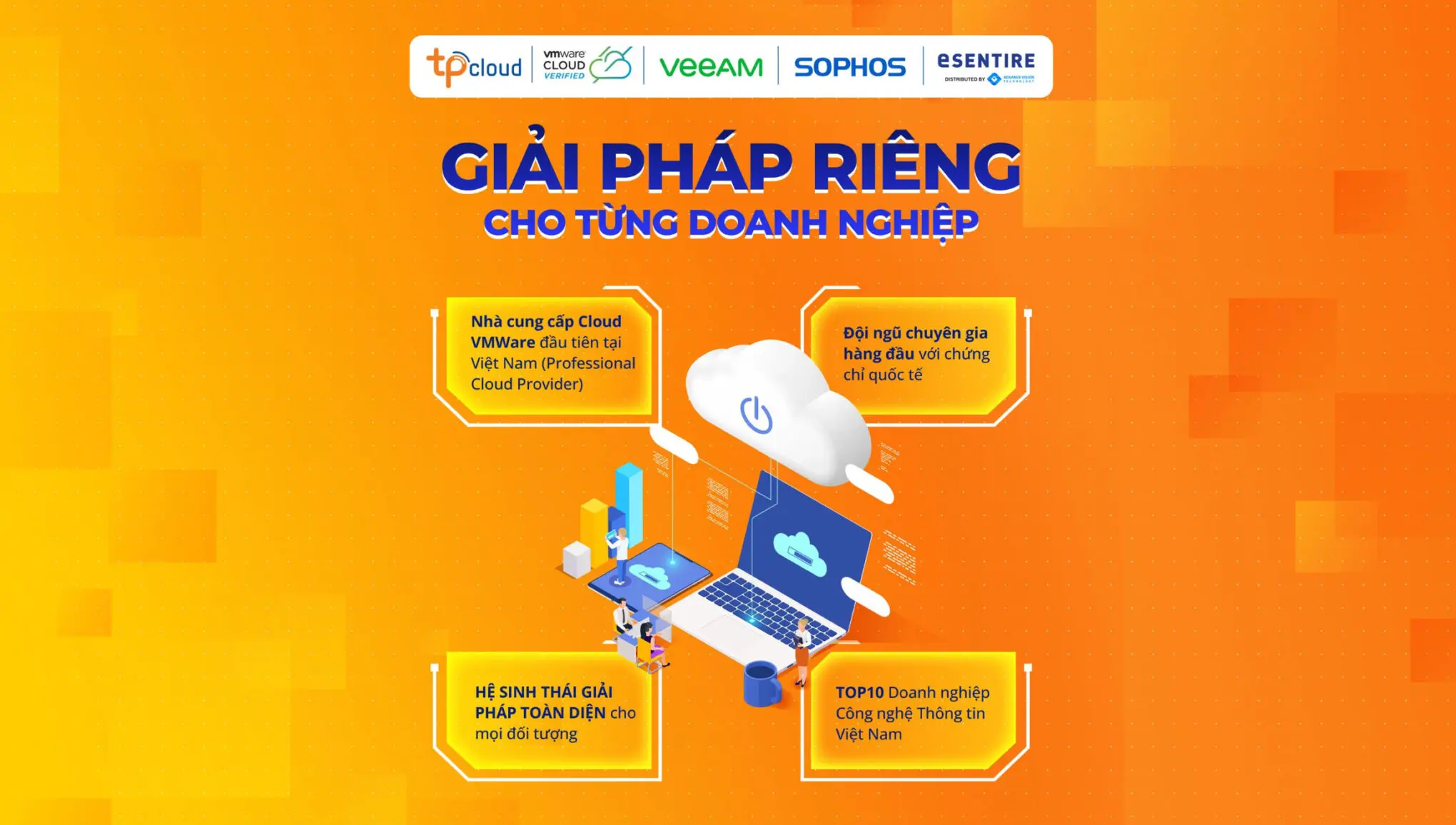 Nền tảng cloud uy tín đạt chuẩn VMware tại Việt Nam