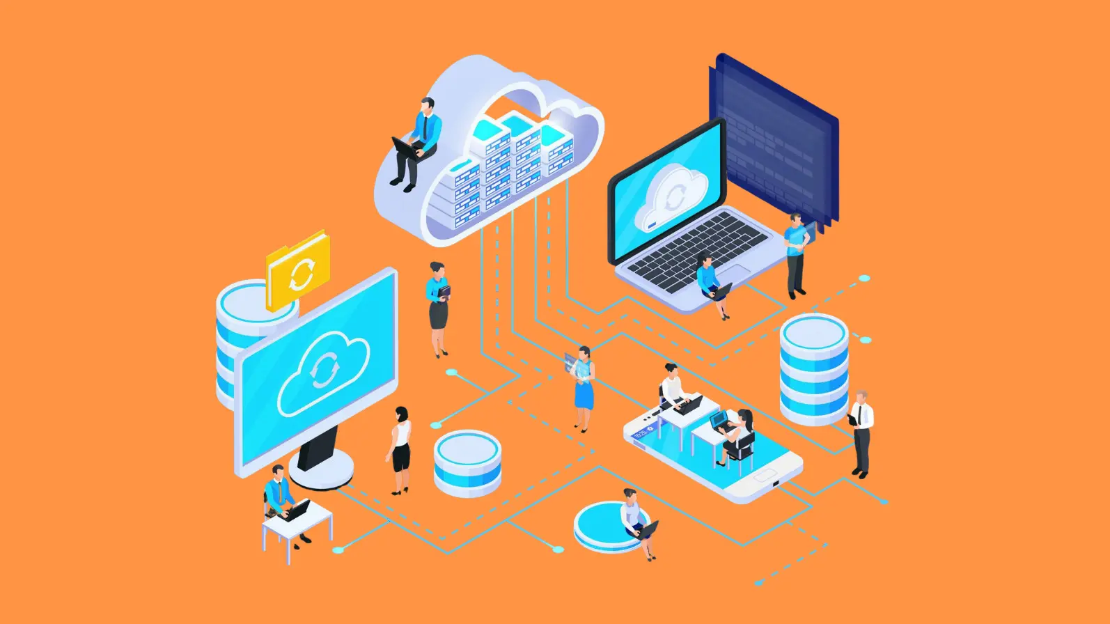 Hệ sinh thái dịch vụ IaaS cloud server
