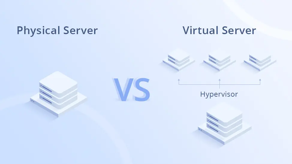 Máy chủ ảo so sánh với server vật lý 