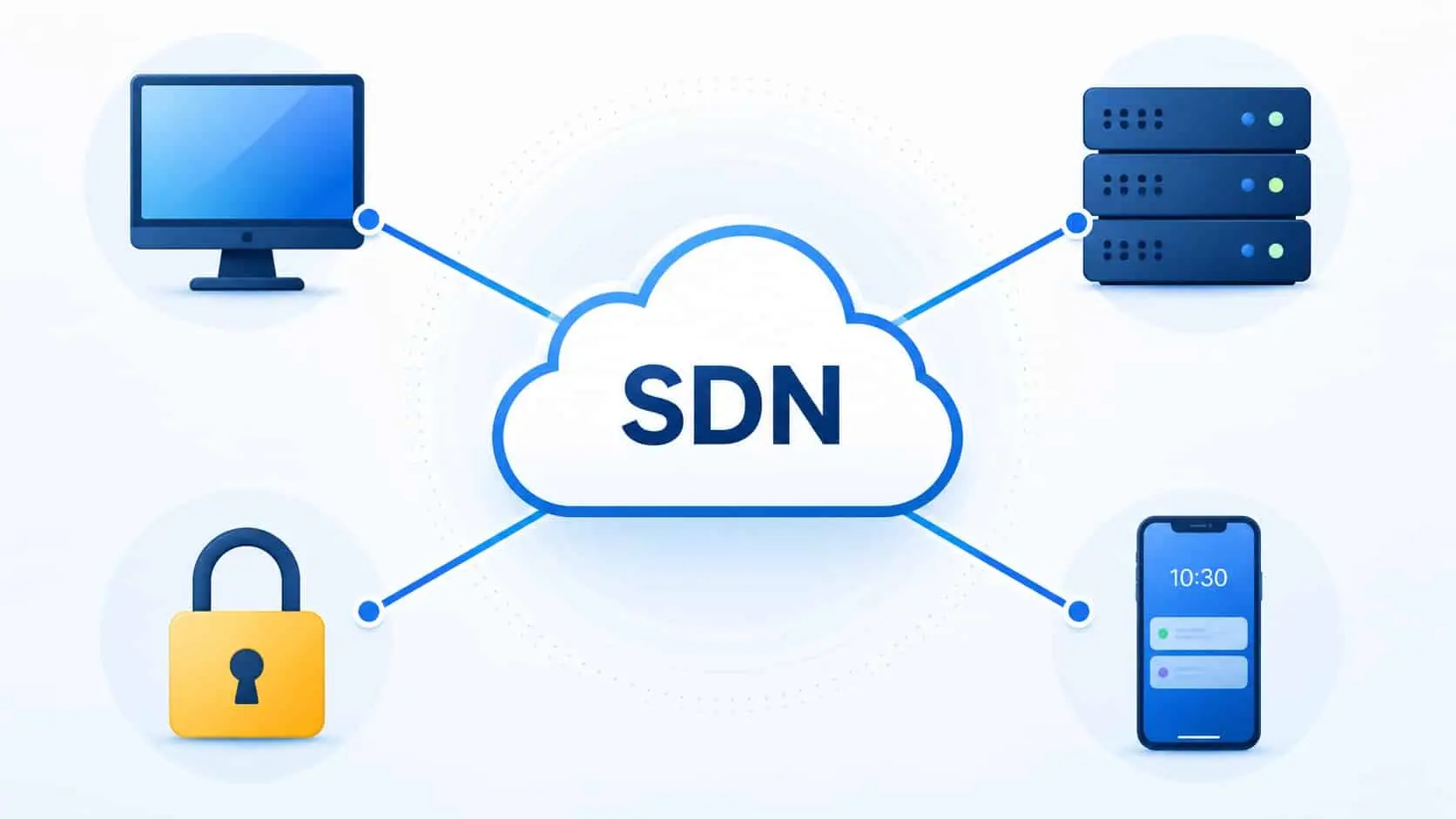 SDN ra đời như một giải pháp khắc phục những hạn chế của kiến trúc mạng truyền thống